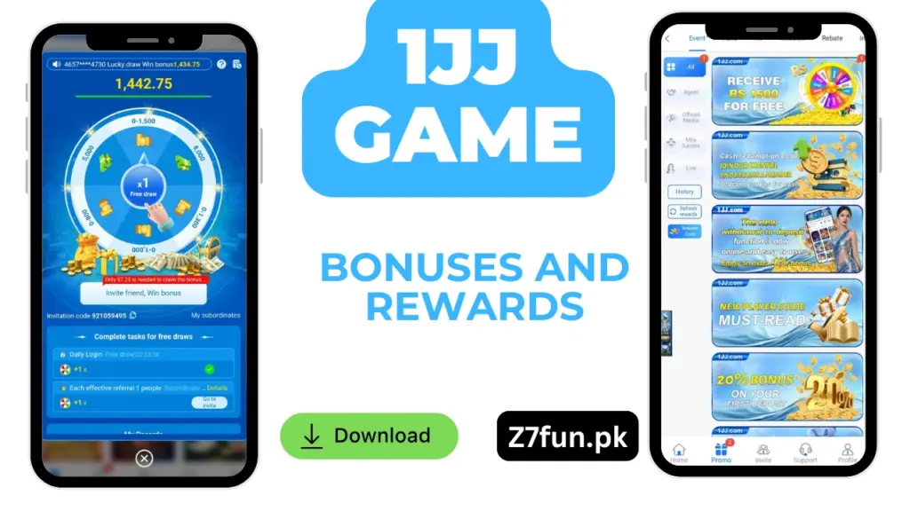 bonus and VIP interest rewards section