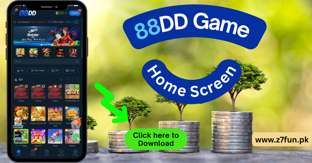 88DD Game Download HomeScreen