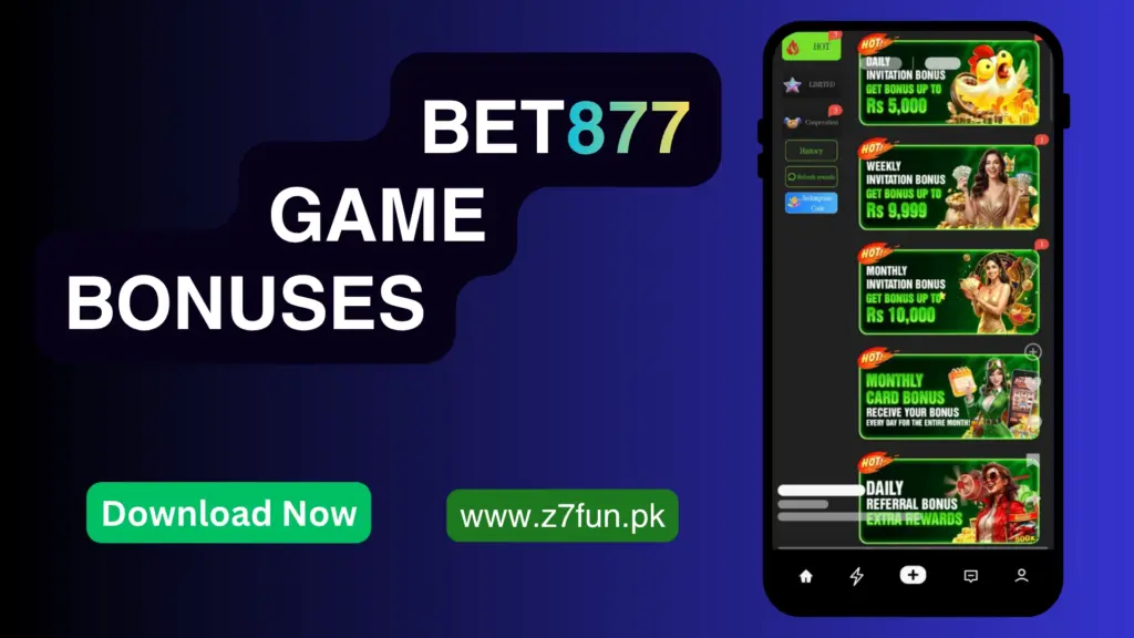 Bet877 APK Download interface
