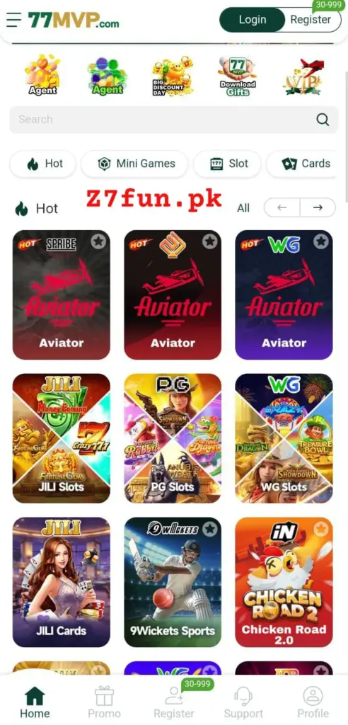 77MVP Game Download Interface